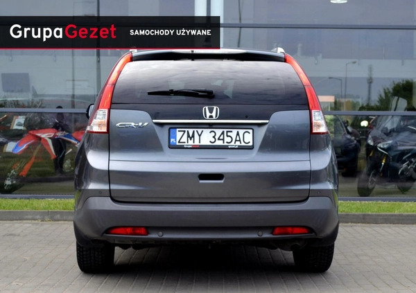 Honda CR-V cena 78900 przebieg: 122300, rok produkcji 2014 z Dębno małe 79